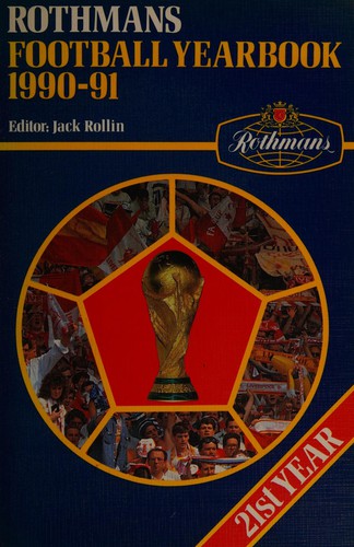 Cover for Rothman's Football Year Book 1990-1991