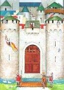 Cover for Mein Spiel-Panorama. Die Ritterburg. Leporello.