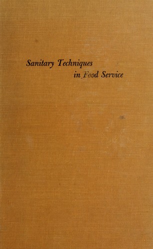 Cover for Sanitary techniques in food service