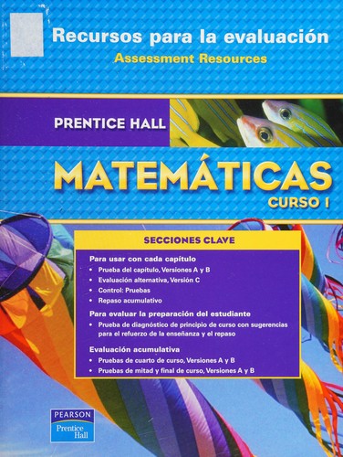 Cover for Recurscos para la evauacion (Assessment Resources Matematicas, Curso 2)