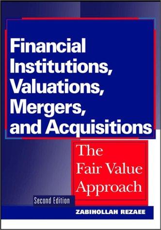 Cover for Financial Institutions, Valuations, Mergers and Acquisitions