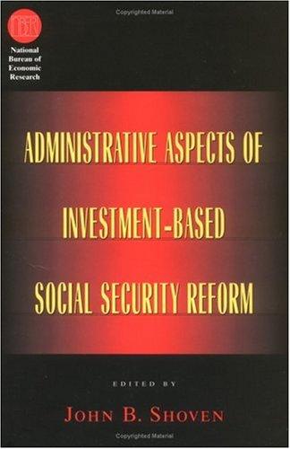 Cover for Administrative Aspects of Investment-Based Social Security Reform