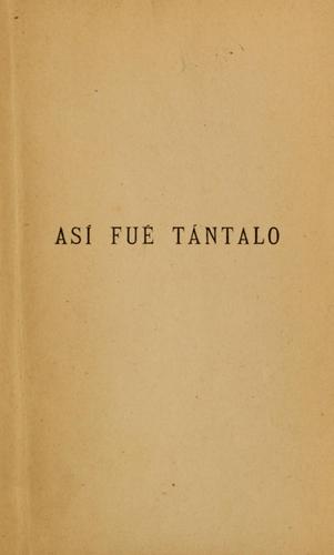 Cover for Así fué Tántalo