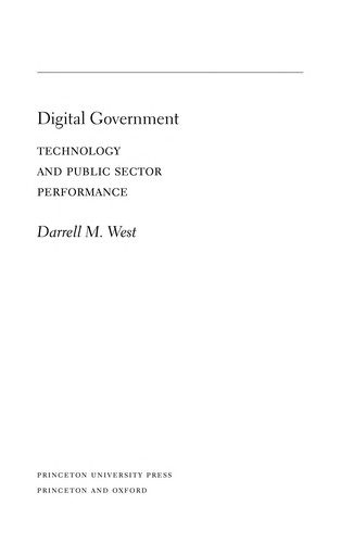 Cover for Digital government