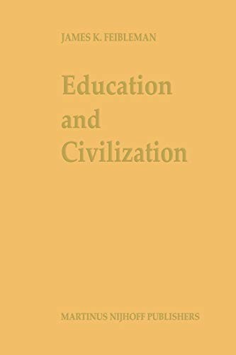 Cover for Education and Civilization