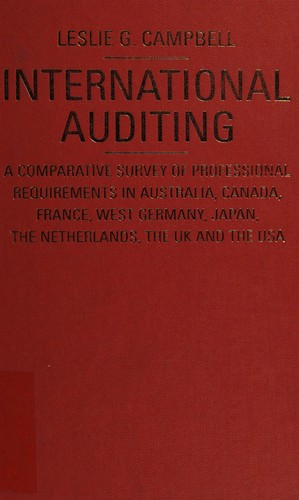 Cover for International Auditing
