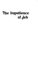 Cover for The impatience of Job
