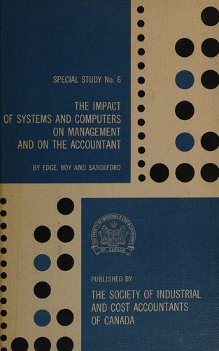 Cover for The impact of systems and computers on management and on the accountant