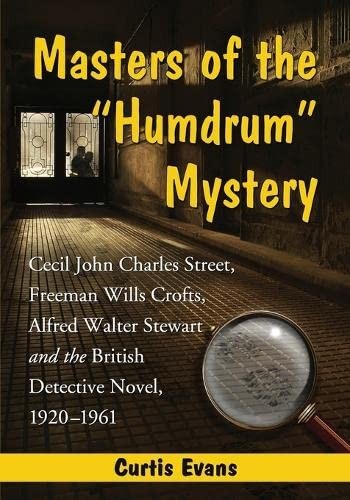 Cover for Masters of the "humdrum" mystery
