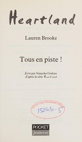 Cover for Tous en piste!