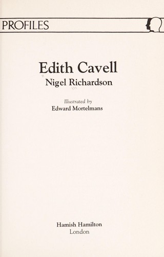Cover for Edith Cavell (Profiles)