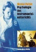 Cover for Psychologie des Instrumentalunterrichts.