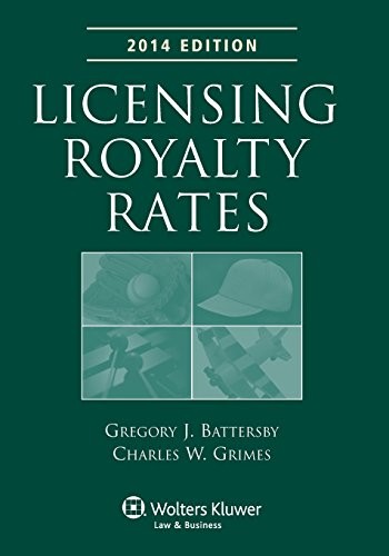 Cover for Licensing Royalty Rates 2014E