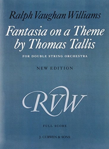 Cover for Fantasia On A Theme By Thomas Tallis New Edition Score