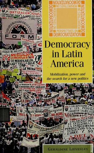 Cover for Democracy in Latin America