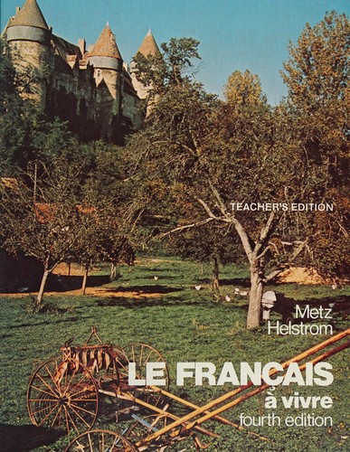 Cover for Le français à vivre