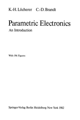 Cover for Parametric Electronics