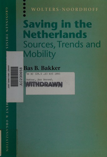 Cover for Saving in the Netherland