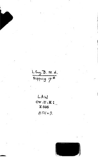 Cover for A Treatise of the Law Relative to Merchant Ships and Seamen