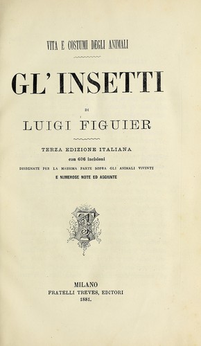 Cover for Vita e costumi degli animali