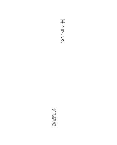 Cover for 革トランク