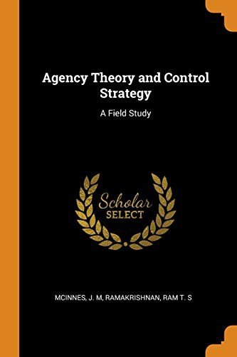 Cover for Agency Theory and Control Strategy