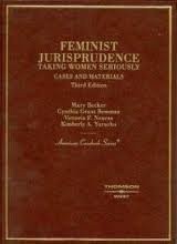 Cover for Cases and Materials on Feminist Jurisprudence
