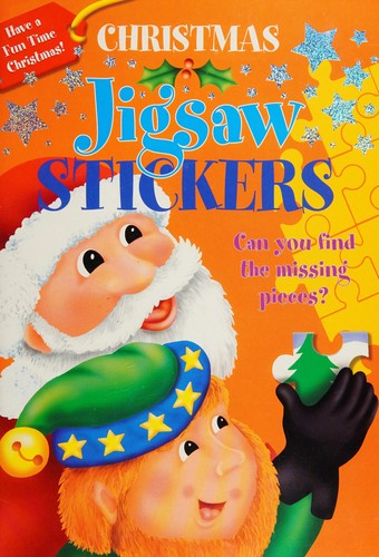 Cover for Christmas jigsaw stickers