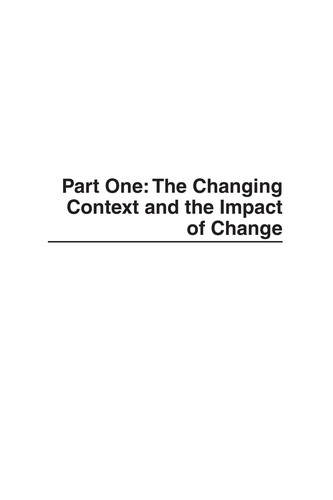 Cover for Understanding change