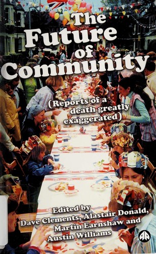 Cover for The future of community
