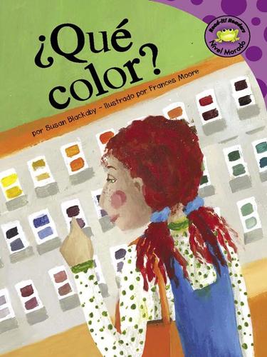 Cover for ¿Que color?
