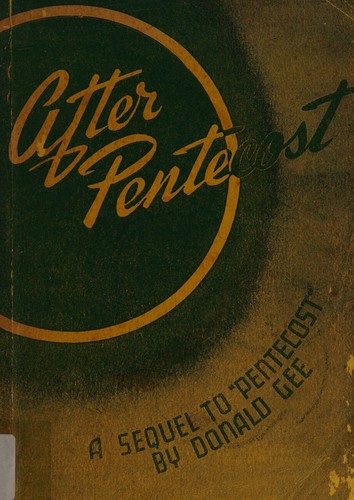 Cover for After Pentecost