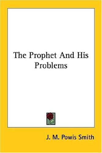 Cover for The Prophet And His Problems