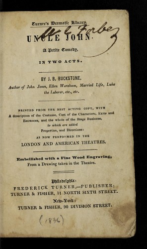 Cover for Uncle John