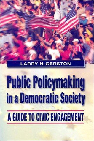 Cover for Public Policymaking in a Democratic Society