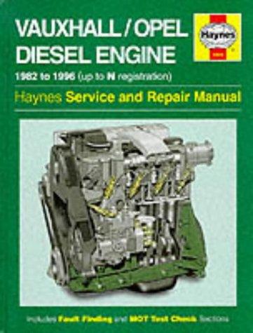Cover for Vauxhall/Opel Diesel Engine Service and Repair Manual