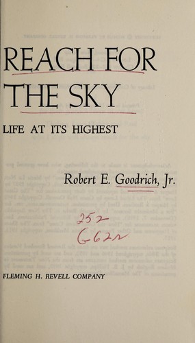 Cover for Reach for the sky