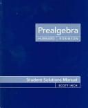 Cover for Prealgebra