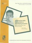 Cover for Overcoming child malnutrition in developing countries