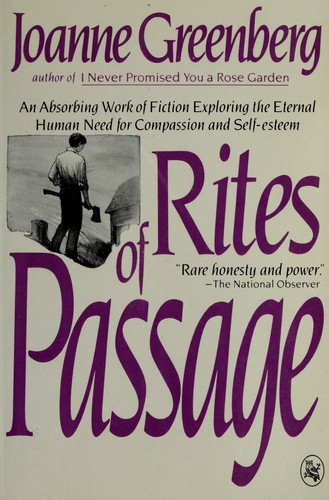 Cover for Rites of passage