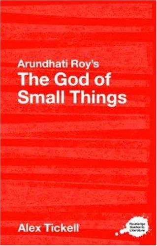 Cover for Arundhati Roy's The God of small Things (Routledge Guides to Literature)