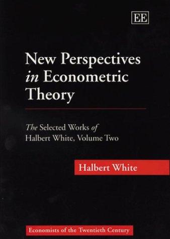 Cover for New perspectives in econometric theory