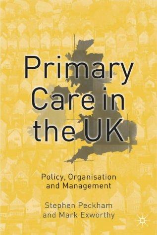 Cover for Primary Care in the UK