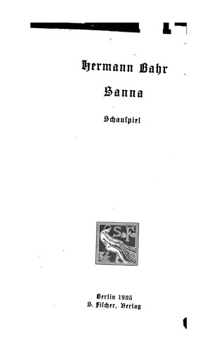 Cover for Sanna