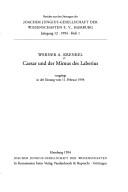 Cover for Caesar und der Mimus des Laberius