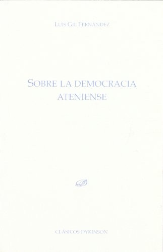 Cover for Sobre la democracia Ateniense