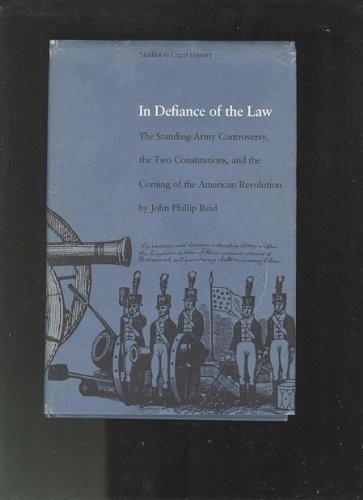 Cover for In defiance of the law