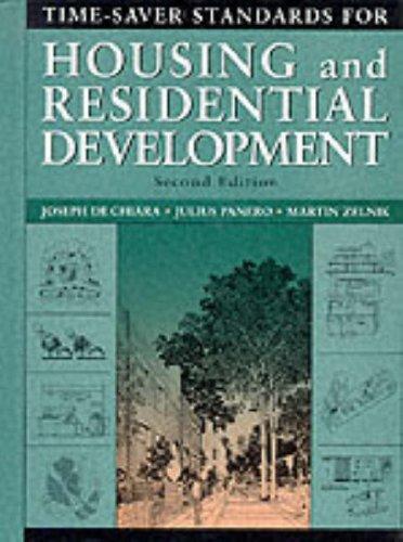 Cover for Time-saver standards for housing and residential development