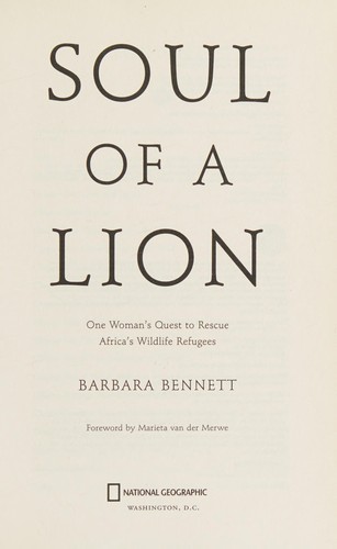 Cover for Soul of a lion