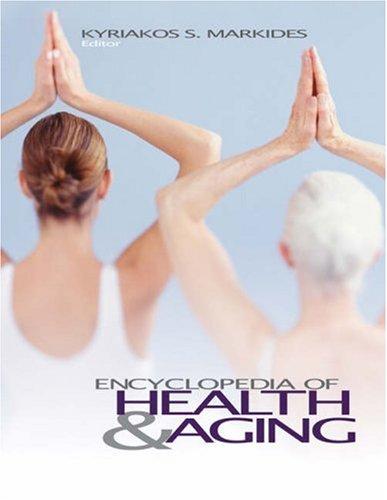 Cover for Encyclopedia of Health and Aging (Encyclopedia of Health & Aging)